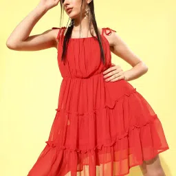 Rare Red A Line Dress image 1