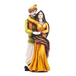 eCraftIndia Handicraft Showpiece Home Decor Rajasthani Man and Women Statue Decorative Gift-picture-12