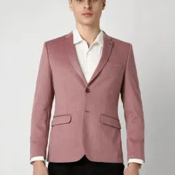 Van Heusen Pink Slim Fit Blazer-picture-18