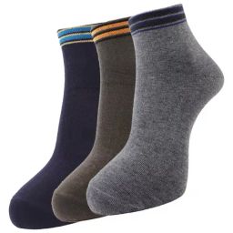 Dollar Multi Cotton Free Size Socks - Pack of 3-picture-5