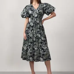 Vero Moda Black Printed Dress-picture-24