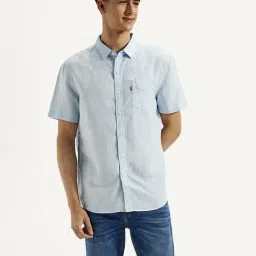 Levi's Blue Slim Fit Shirt-picture-31