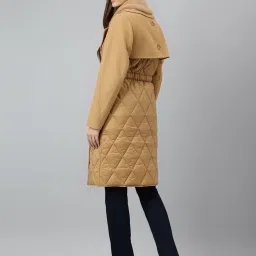 Latin Quarters Beige Solid Coat image 2