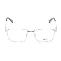 Fila Silver Rectangular Eye Frames for Men image 2