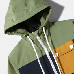 Nauti Nati Boys Multicolor Color Block Jackets image 3