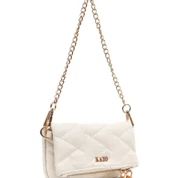 Kazo Off White Small Geometric Handbag image 2