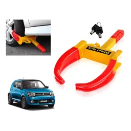 Auto Pearl Claw Type Anti Theft Wheel Clamp Lock for Maruti Suzuki Ignis 1.2 AMT Alpha (2017-2019)-image-80