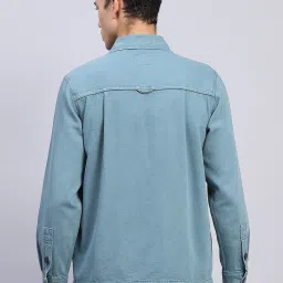 Monte Carlo Teal Blue Regular Shirt image 2
