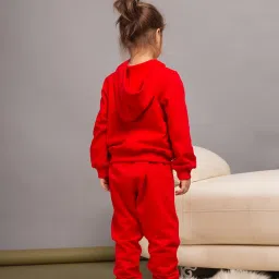 Budding Bees Girls Red Embroidered Sets image 2