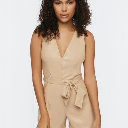 Forever 21 Beige Mini Playsuit image 1