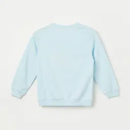 Fame Forever by Lifestyle Girls Blue Printed Sweatshirt image 2