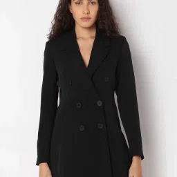 Vero Moda Black Regular Fit Blazer image 2