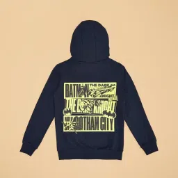 Pantaloons Junior Boys Navy Cotton Solid Sweatshirts image 2