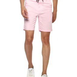 Forever 21 Pink Cotton Regular Fit Shorts image 1