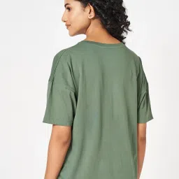 Dreamz by Pantaloons Green Solid Top image 2