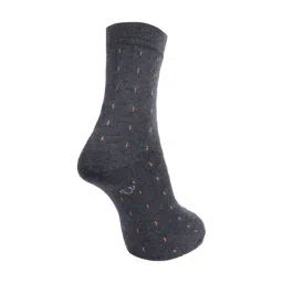 Dollar Multicolor Crew Length Socks (Pack of 3) image 3