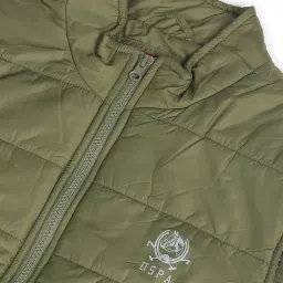 U.S. Polo Assn. Olive Regular Fit Quilted Jacket image 4