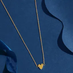 Accessorize London Women's Z Real Gold Plated Molten Heart Necklace-image-20