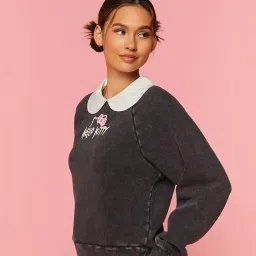 Forever 21 Grey Graphic Print Sweatshirt image 3