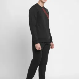 Sweet Dreams Black Regular Fit Nightsuit image 4