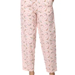 Forever 21 Pink Printed Pants image 1