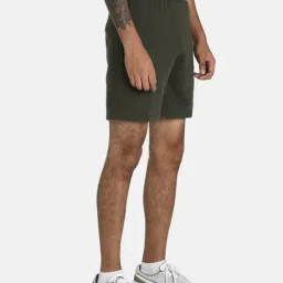Puma Forest Night Regular Fit Logo Printed Shorts image 4