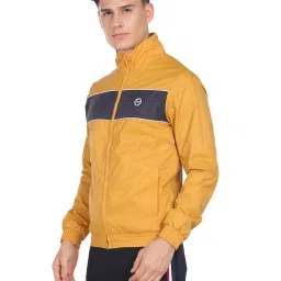U.S. Polo Assn. Mustard Regular Fit Striped Jacket image 3