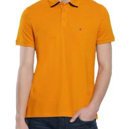 Tommy Hilfiger Rich Ochre Regular Fit Polo T-Shirt-picture-7