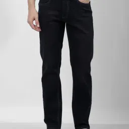 Numero Uno Dark Blue Regular Fit Faded Jeans-picture-14