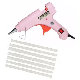 Fadman 20 W Standard Temperature Hot Melt Mini Glue Gun with 7 Stick Pink 7 mm Stick Dia., 119-Pinkmini-20wt-7-St-picture-19