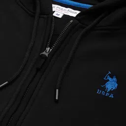 U.S. Polo Assn. Front-Open Hooded Sweatshirt image 2
