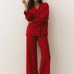 H&M Printed Cotton Pyjamas-picture-58