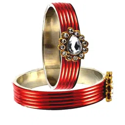 Vidhya Kangan Women Red Bangle-picture-10