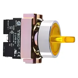 Teknic 3 Position 230 V Yellow Illuminated Selector with Filament Bulb, 2ASLR8-3PSRL-picture-17