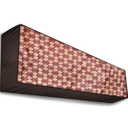 The Furnishing Tree Coffee Brown Plastic Air Conditioner Cover image 4