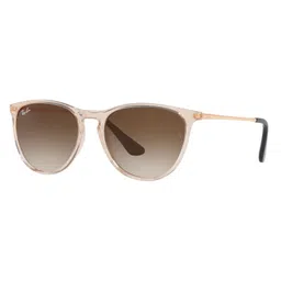 Ray-Ban Colour Gradient Round Shaped Sunglasses - Light Brown-picture-14