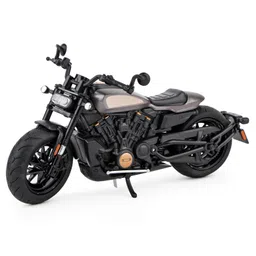 Fiddlerz 1:18 Scale Die-Cast Motorcycle Model Toy with Light Metal Body Bike with Realistic Detailing and Sturdy Wheels for Kids 3+ (Random Color) Pack of 1-image-1