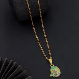 SZN Set Of 2 Gold-Plated Pendants with Chains image 2