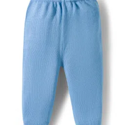 Babyhug Knit Full Sleeves Pullover Sweater Set With Tree Design - Navy Blue image 4