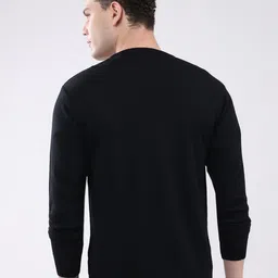 Monte Carlo Men Solid V-Neck Ribbed Pullover Sweater image 4