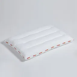Spaces white polyester aurum slim pillow image 2