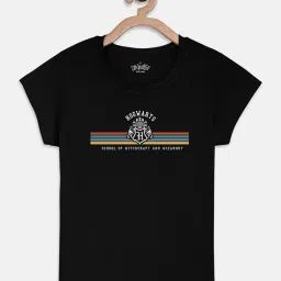 kidsville Harry Potter Printed Tshirt For Kids Girls image 1