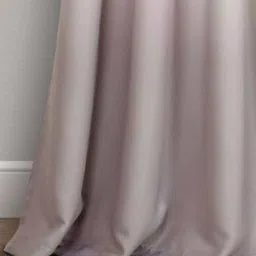 Urban Space Yellow & Grey Polyester 7 Ft. Door Curtain With Stainless Steel Rings image 2