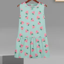 HELLCAT Girls Sea Green Printed Dresses-picture-34