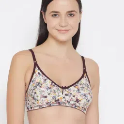 Clovia Beige Non Wired Non Padded Full Coverage Bra-picture-19