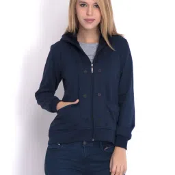 Belle Fille Navy Regular Fit Jacket-picture-23