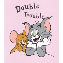 kidsville Tom & Jerry Printed Tshirt For Kids Girls image 3