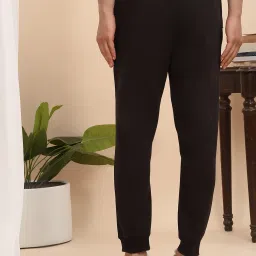 Sweet Dreams Black Cotton PolyblendTrackpants image 2