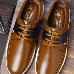 Action Men's Tan Derby Shoes-picture-6