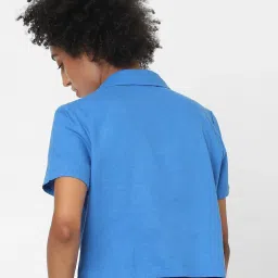 Only Blue Regular Fit Shirt image 2